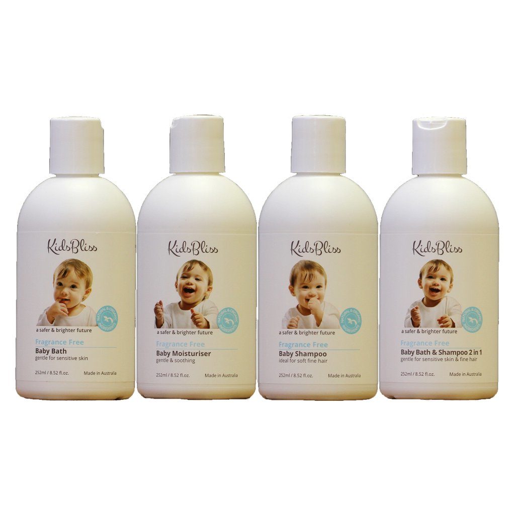 Kidsbliss Australian Certified Organic Baby Product Family Ml