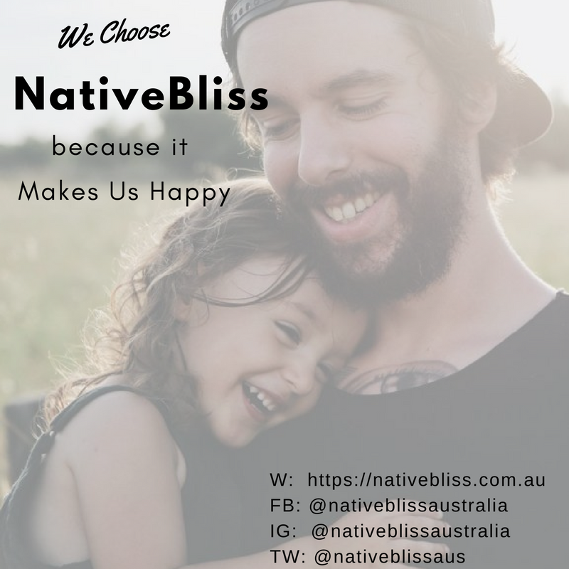 We Choose Nativebliss Because It Makes Us Happy